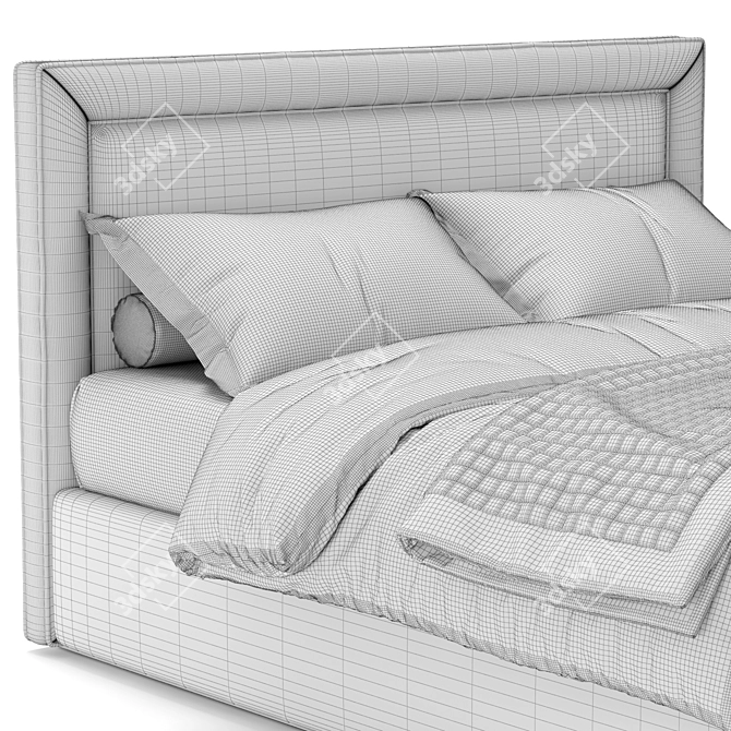 Cassandra Dream Bed 3D model image 4