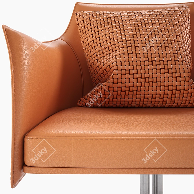 Modern Ergonomic Chair 3D model image 3