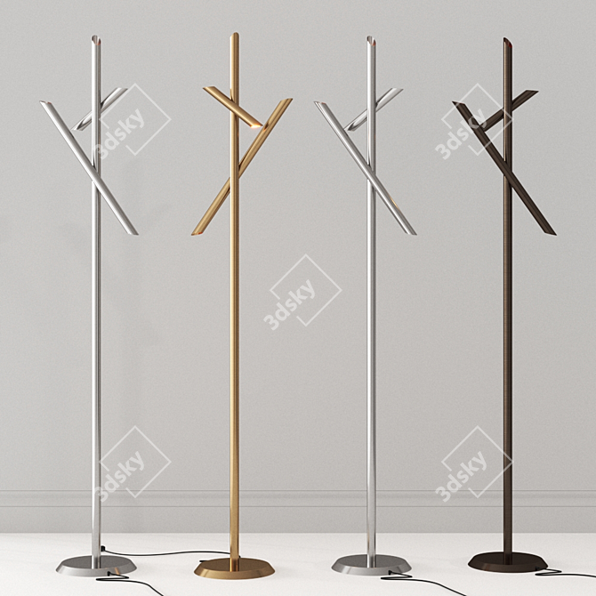 Elegant Take 5775 Floor Lamp 3D model image 3