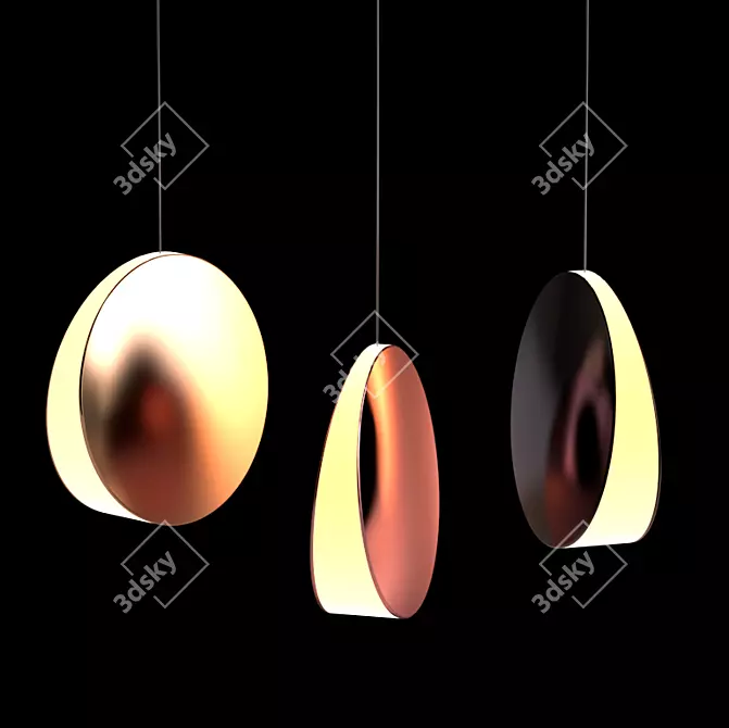 North Pendant Light | Studio Besau-Marguerre Design 3D model image 4