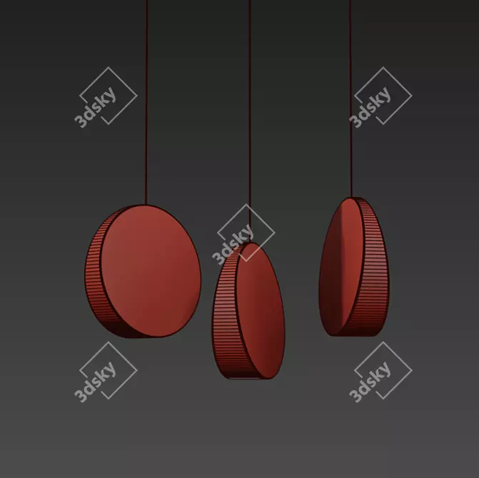 North Pendant Light | Studio Besau-Marguerre Design 3D model image 5