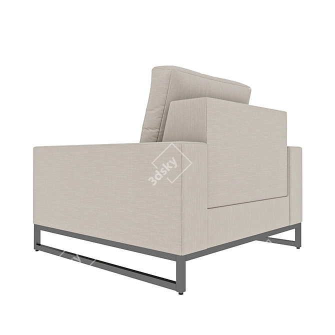 Zendo Outdoor Armchair by Manutti 3D model image 2