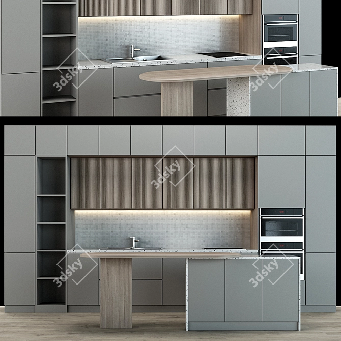 Multifunctional Kitchen Organizer 3D model image 1