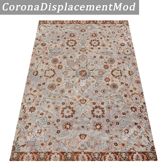  Luxe Home Carpets Set 3D model image 4