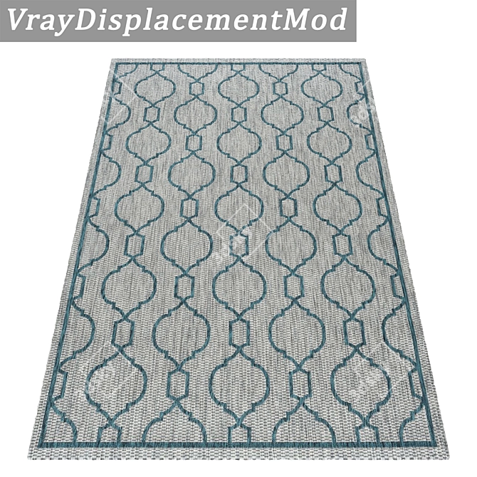 Luxury Carpet Set: High-Quality Textures for Stunning Renderings 3D model image 3