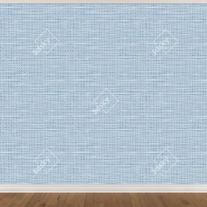 Seamless Wallpaper Set (3 Colors) 3D model image 4