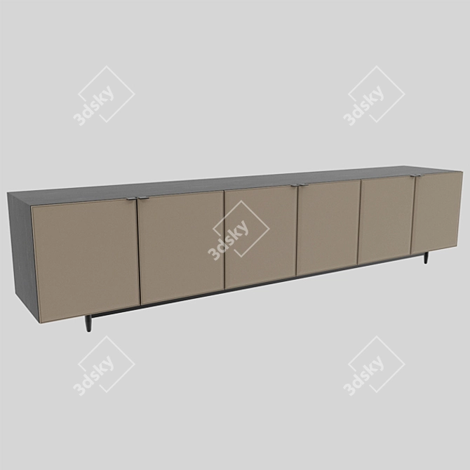 Elegant Morrison Sideboard: Russian Translation Available 3D model image 1