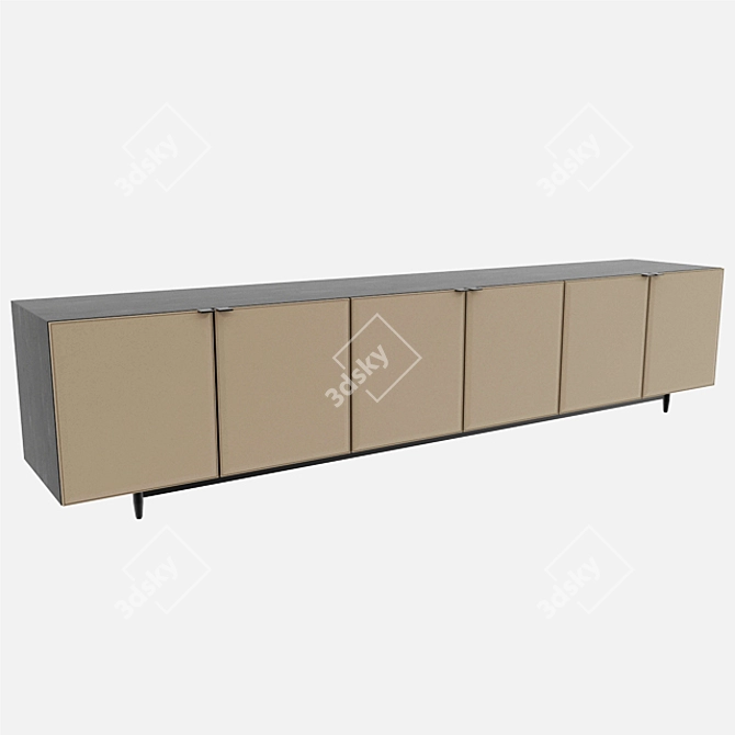 Elegant Morrison Sideboard: Russian Translation Available 3D model image 2