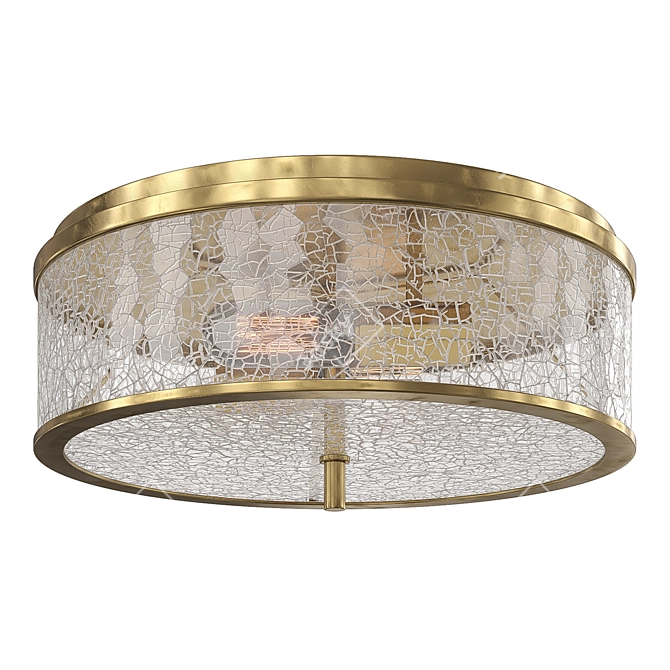 Kelly Wearstler Liaison Medium Flush Mount: Modern, Transitional Lighting 3D model image 1