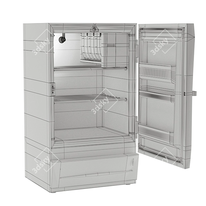 Bosch 108 JA Fridge: Compact and Efficient 3D model image 6