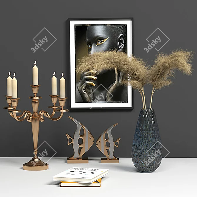 Elegant Décor Accents 3D model image 3