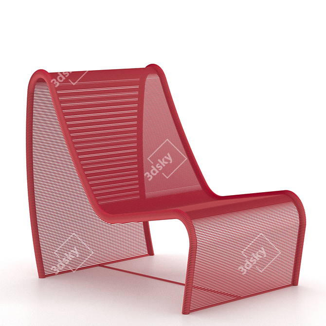 Comfort in Style: Tidelli Armchair 3D model image 1