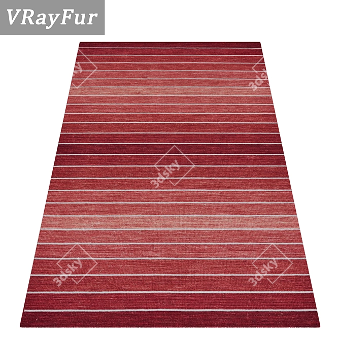 Versatile Carpet Set - High-Quality Textures - 3D Models 3D model image 2