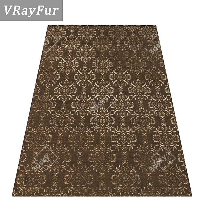 Luxury Carpets Set: High-Quality Textures, Multiple Variants 3D model image 2