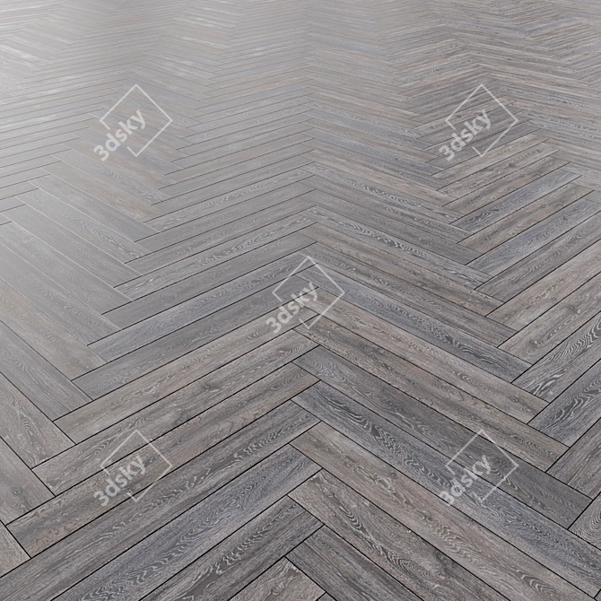 Laminate Floor: 3 Layouts, Editable Poly, Multiple Sizes 3D model image 3