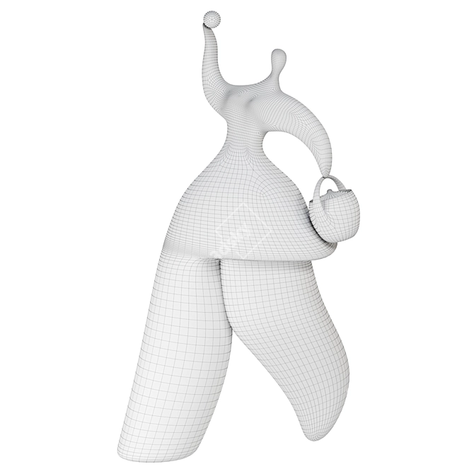 Mesh Sculpture by Jean Louis Toutain 3D model image 2