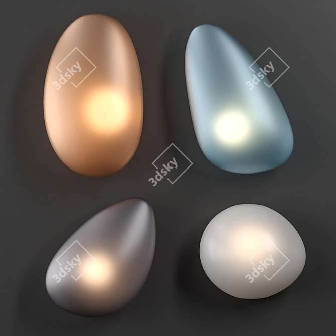 Elegant Lindis Wall Light by Lampatron 3D model image 1