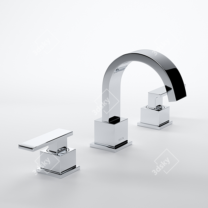 Modern Delta Vero Faucet 3D model image 3