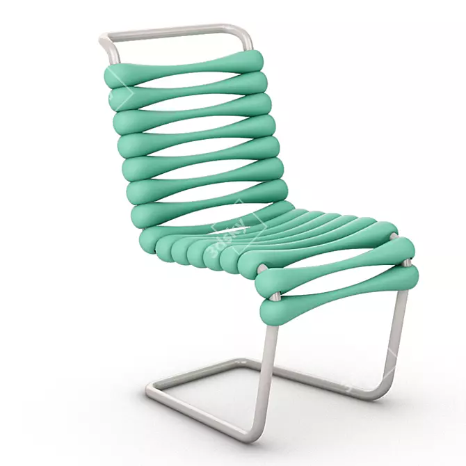 Foam Fusion Bounce Chair 3D model image 1