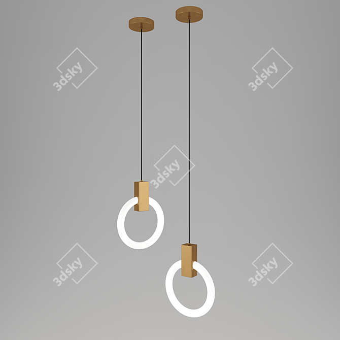 Illuminate with Elegance | LED Ring 3D model image 2