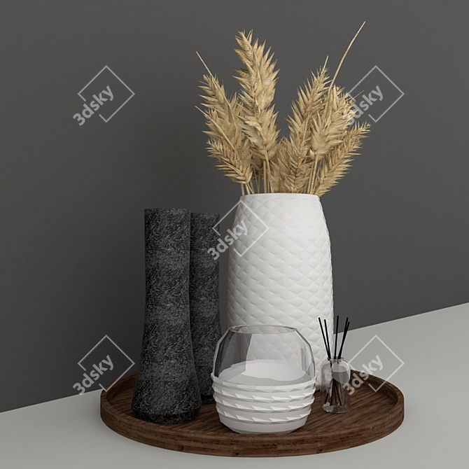 Elegant Decor Set: Contemporary Design 3D model image 2