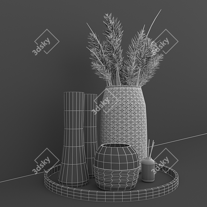 Elegant Decor Set: Contemporary Design 3D model image 3