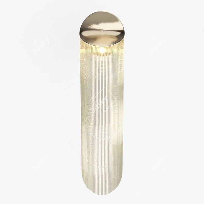  Golden Modern Inodesign Wall Sconce 3D model image 1