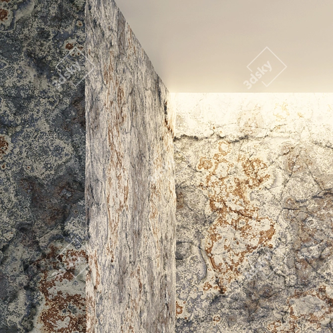 Grey Stone VRAY PBR 4k 3D model image 3