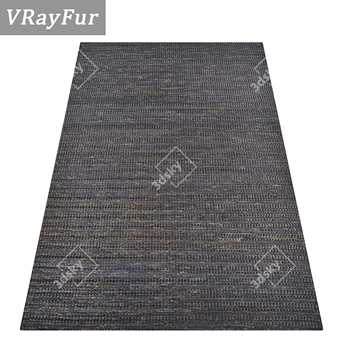 Luxury Carpet Set: High-Quality Textures and Multiple Variations 3D model image 2