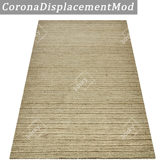 Luxury Carpet Set: High-Quality Textures and Multiple Variations 3D model image 4
