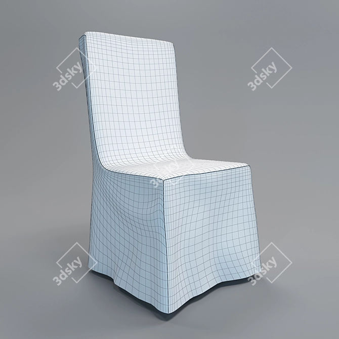 Elegant Ballroom Seating 3D model image 3