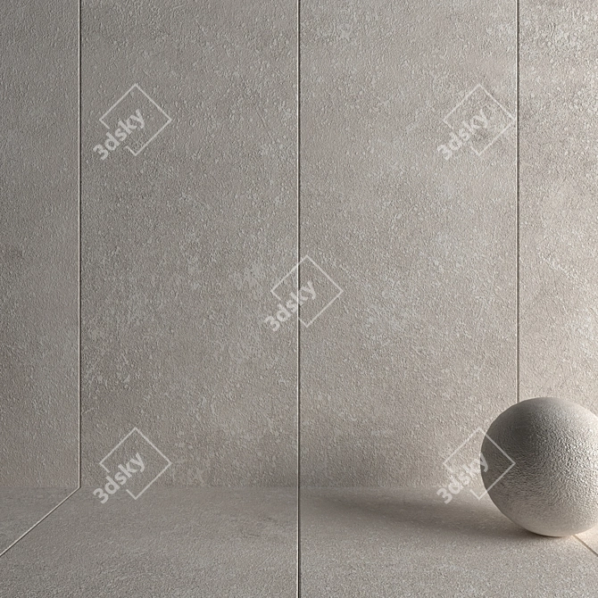 No translation is needed as the description is already in English. 

"Modern Stone Wall Tiles - Kibo Bone Collection 3D model image 3