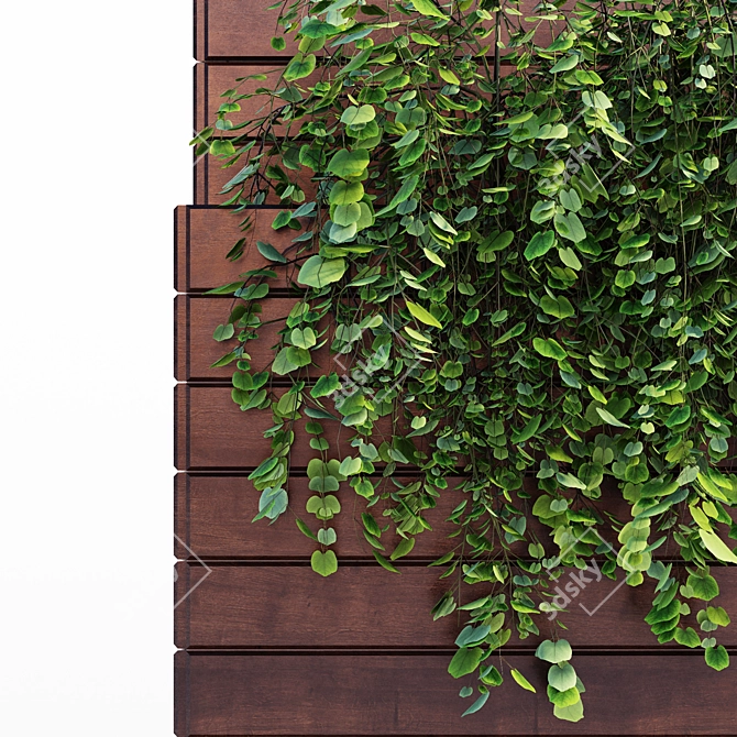 Jumbo Outdoor Plant: 1m x 1.5m x 2m 3D model image 5