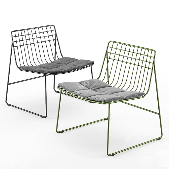 Sleek Jardan Street Furniture 3D model image 3