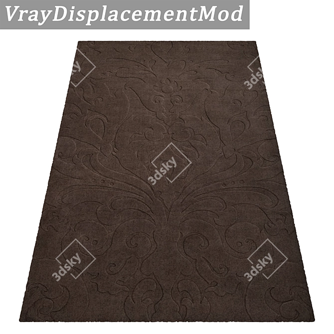 Luxury Carpets Set - High-Quality Textures 3D model image 3