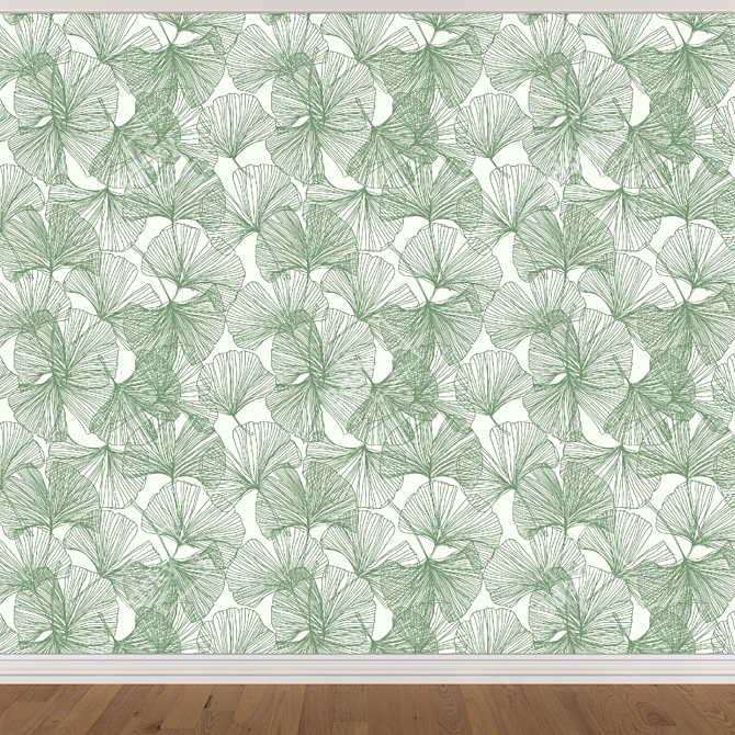 Seamless Wallpaper Set - 3 Colors 3D model image 4