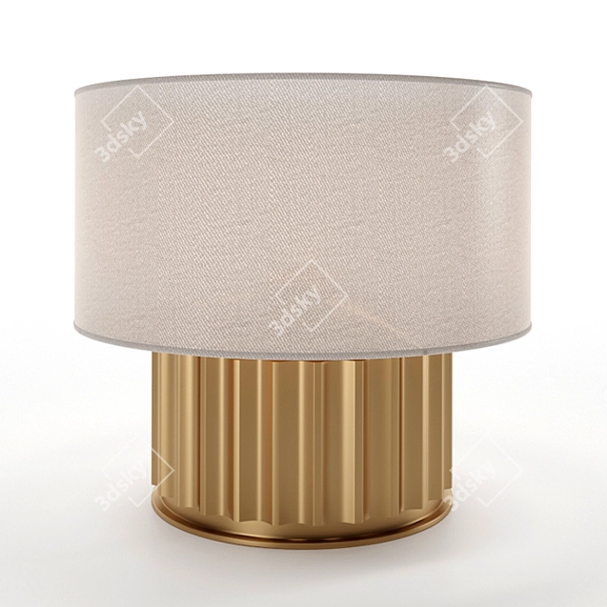 Elegant Liberty Lamp: The Perfect Illumination 3D model image 1