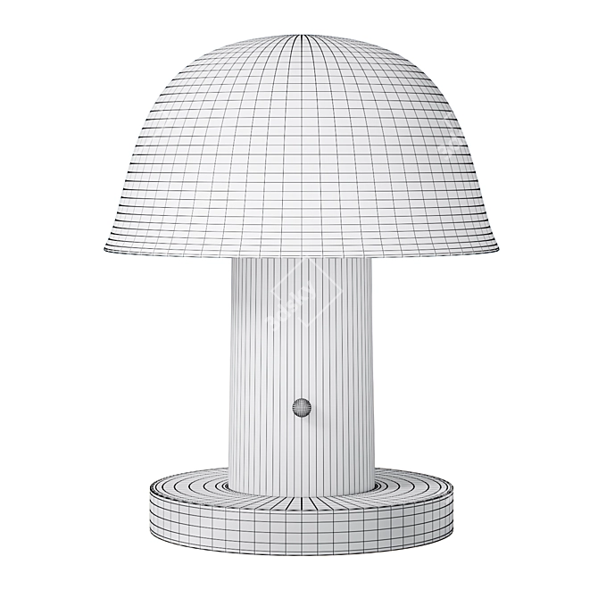 Modern Portable Setago Lamp 3D model image 4