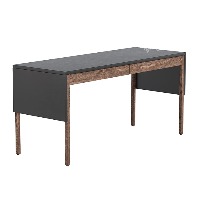 Modern Neri&Hu 777 Drape Desk 3D model image 11