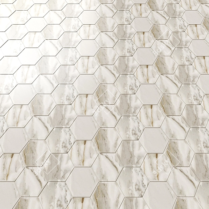 1. Italon Sharm Evo Kalakata Hexagon Tiles
2. Italon Sharm Evo Statuario Hexagon Tiles
3 3D model image 2