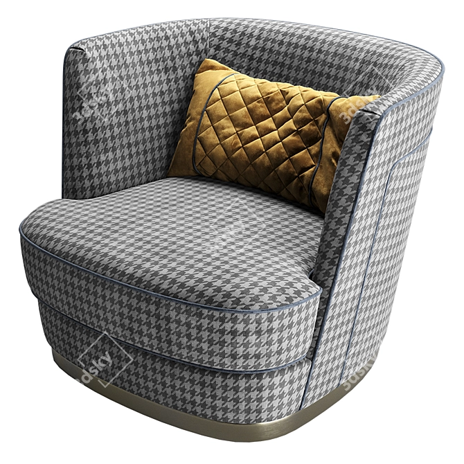 Jazzy Furman Chair 3D model image 4