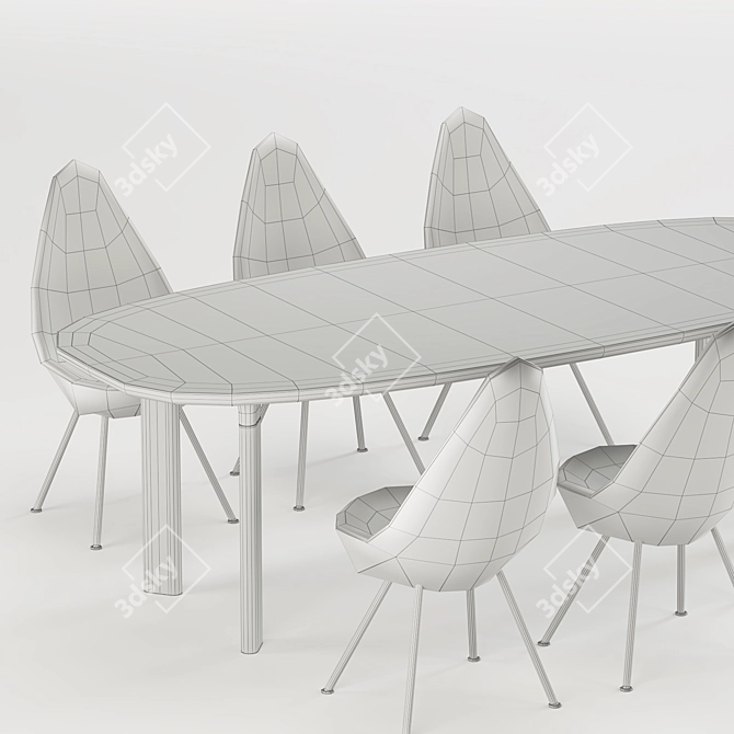 Analog Large Millimeter Table 3D model image 3