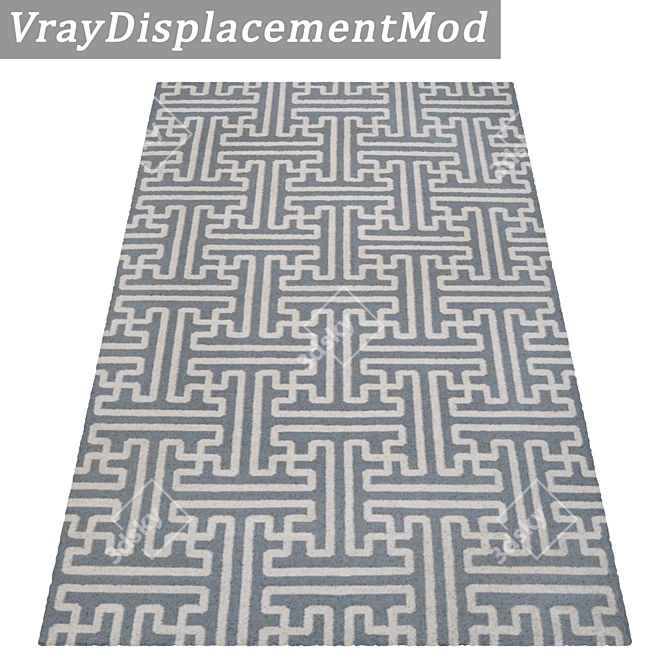 Premium Carpet Set: High-Quality Textures for Interior Design 3D model image 3