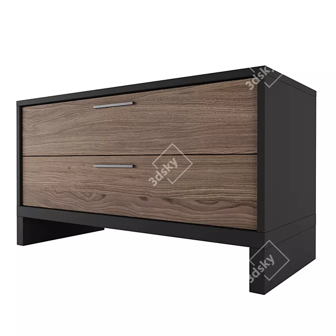 Sea Stone 900 Console Table 3D model image 1