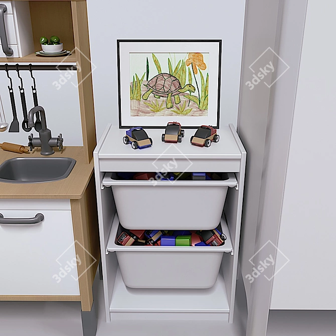 Kids' Culinary Set 3D model image 5