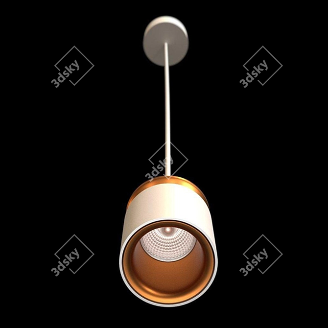 Novotech Oro Pendant Light - Elegant and Functional 3D model image 3