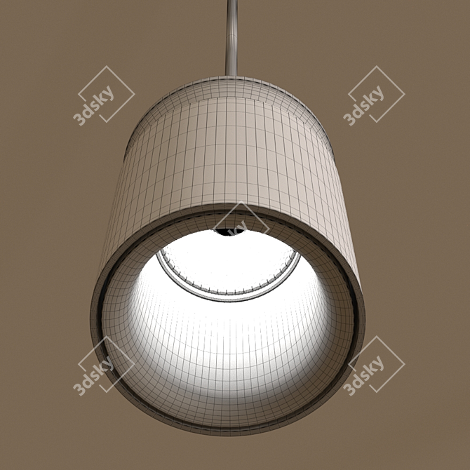 Novotech Oro Pendant Light - Elegant and Functional 3D model image 6