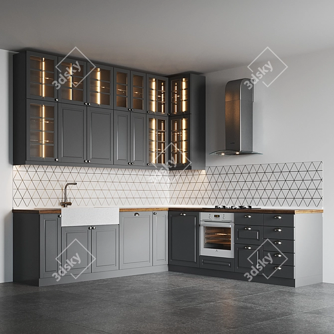 Versatile Kitchen Essentials 3D model image 1