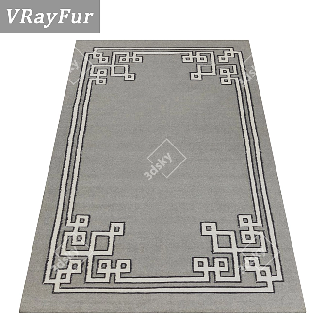 Elevate your space with Carpets Set 3D model image 2