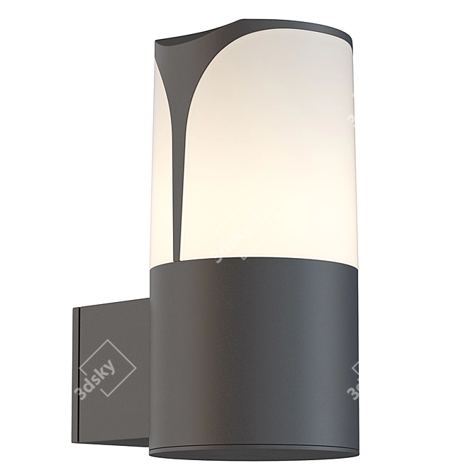 Piccadilly Outdoor Wall Lamp 3D model image 1